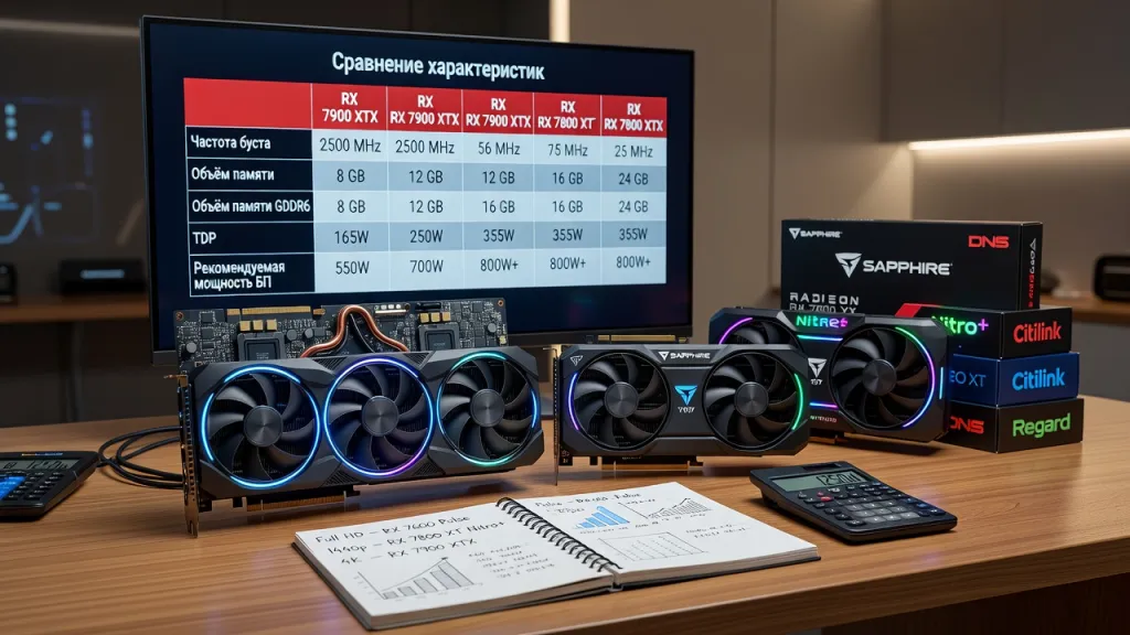 Как выбрать видеокарты Sapphire под бюджет и задачи